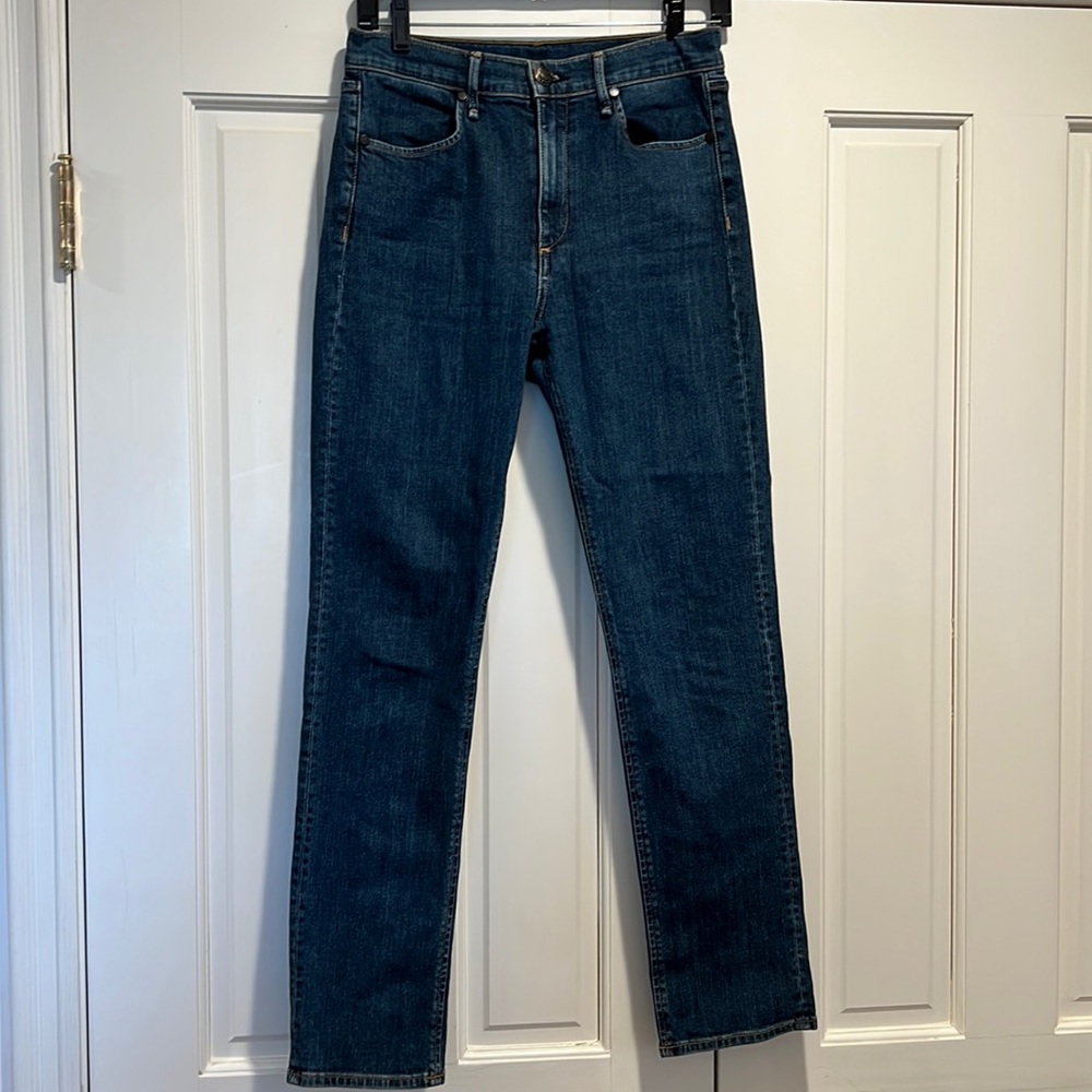 Rag & Bone | Cigarette Jeans in Dark Paz size 27 dark wash skinny Jean straight